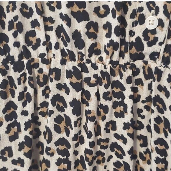Banana Republic NWT leopard print dress C29 - Picture 6 of 8